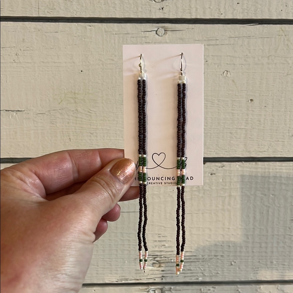 Boho Beaded Earrings